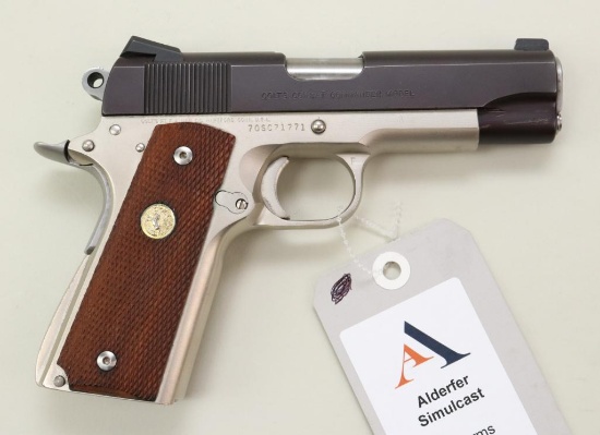 Colt Combat Commander semi-automatic pistol.