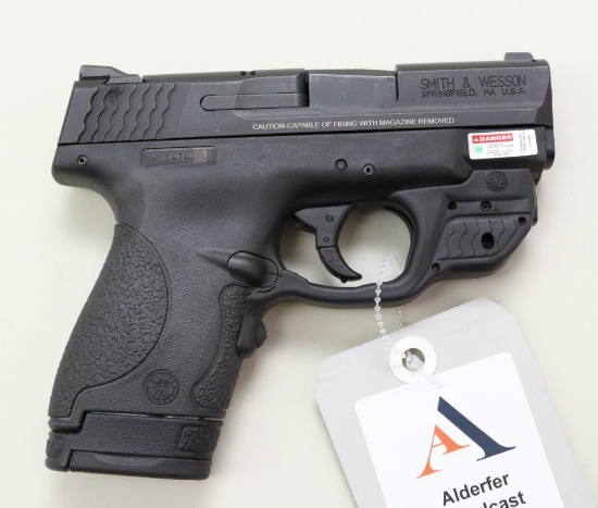 Smith & Wesson M&P 40 Shield semi-automatic pistol.