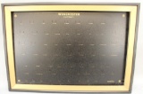 Winchester Antique Cartridge board.