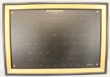 Winchester Antique Cartridge board.
