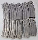 Lot of 10 - 30 round AR magazines.