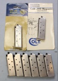 Lot of 8 Colt Mustang 6 round magazines.