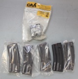 Lot of 5 - 30 round AR magazines.