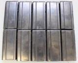 Lot of 10 - 15 round M1 Carbine magazines.