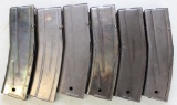 Lot of 6 - 30 round M1 Carbine magazines.