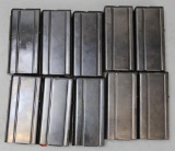 Lot of 10 - 15 round M1 Carbine magazines.