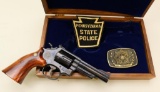 Smith & Wesson 19-4 double action revolver.