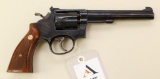 Smith & Wesson K-22 Masterpiece Model 48-2 double action revolver.