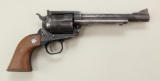 Ruger Blackhawk single action revolver.