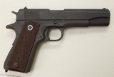 Colt 1911A1 US Army semi-automatic pistol.