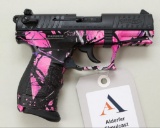 Walther P22 semi-automatic pistol.