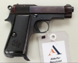 Beretta 1935 semi-automatic pistol.