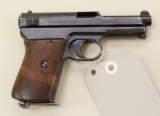 Mauser Model 1914 semi-automatic pistol.