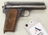 Frommer-Stop Model 19 semi-automatic pistol.