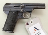 Steyr-Pieper Model 1908 semi-automatic pistol.