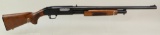 Mossberg 500AL pump action shotgun.
