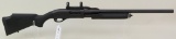 Remington 870 pump action shotgun.