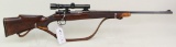 Unknown maker sporterized bolt action rifle.