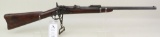 Springfield 1873 Cavalry Carbine trapdoor rifle.