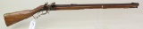 Contemporary flintlock rifle.