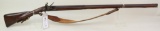 Smooth bore flintlock musket.
