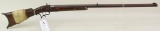 Contemporary muzzleloading percussion target rifle.