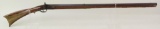Antique Pennsylvania percussion rifle attributed to Nicholas Hawk (circa 1800-1844).