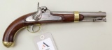 Haston US 1849 percussion pistol.