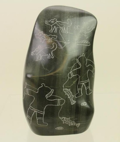 Inuit Pictograph Stone