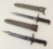 US Korean War M1 Bayonets