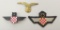 Grouping of WWII Axis Insignia