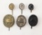 German WWI & WWII Wound Badge Stick Pins