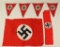 German WWII Flags and Armband