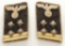 German WWII NSDAP Collar Tabs
