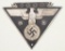 German WWII SS/SA 5000km Radiator Plaque