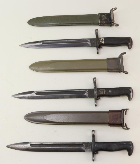 US Korean War M1 Bayonets