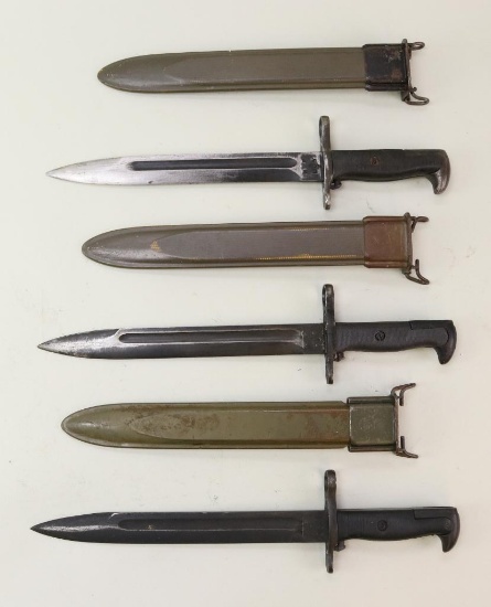 US Korean War M1 Bayonets