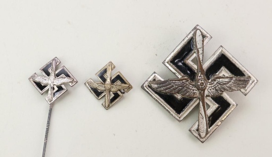 German pre-1933 NSFK Badge and Insignia