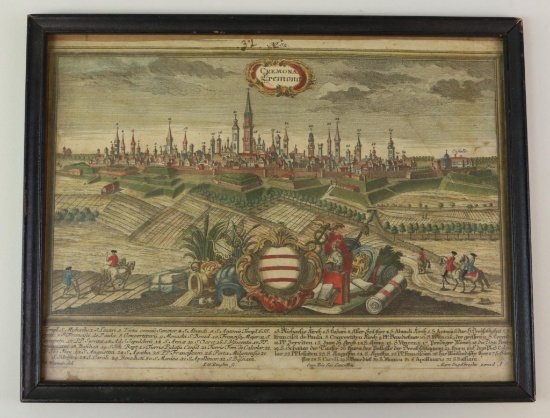 Early 18th Century View of Cremona