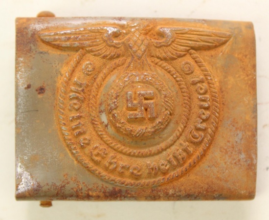 German WWII SS EM Belt Buckle