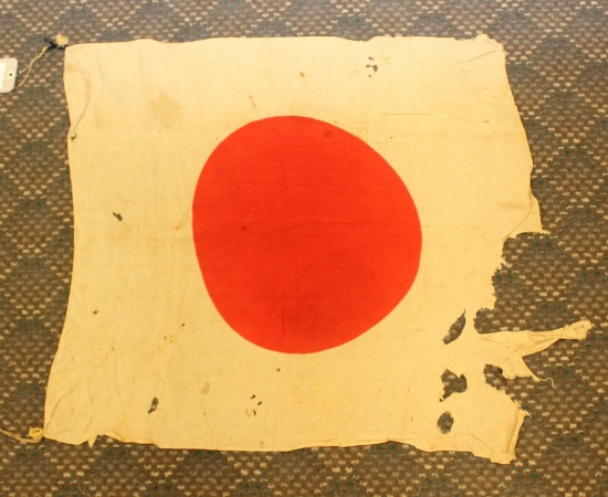 Japanese WWII Silk Flag