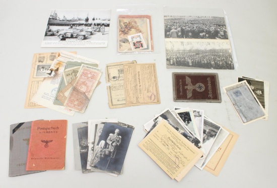 German WWII Ephemera, Photographs and Documents