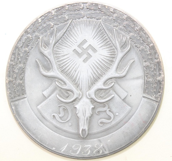 German WWII Hunting Association Plaque