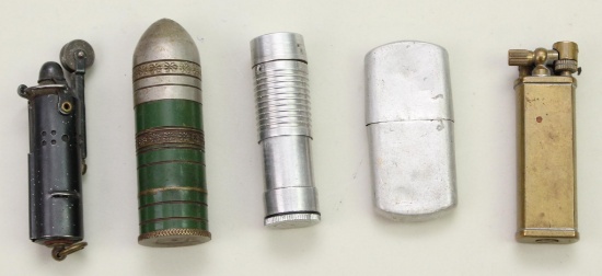 Grouping of Trench Style Lighters