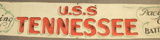 Navy Tour Banner-Folk Art
