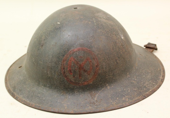 US WWI Helmet-27th Division
