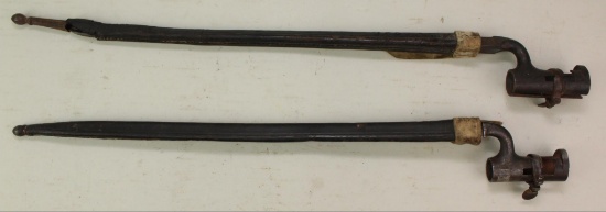 Pair of European Socket Bayonets