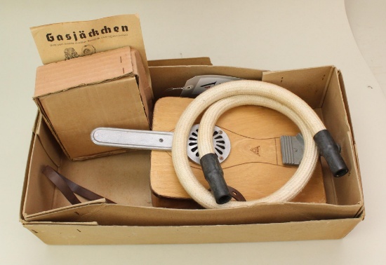 German WWII Pump for Child's Gasmask Jacket