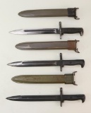 US Korean War M1 Bayonets