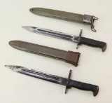 US Korean War M1 Bayonets